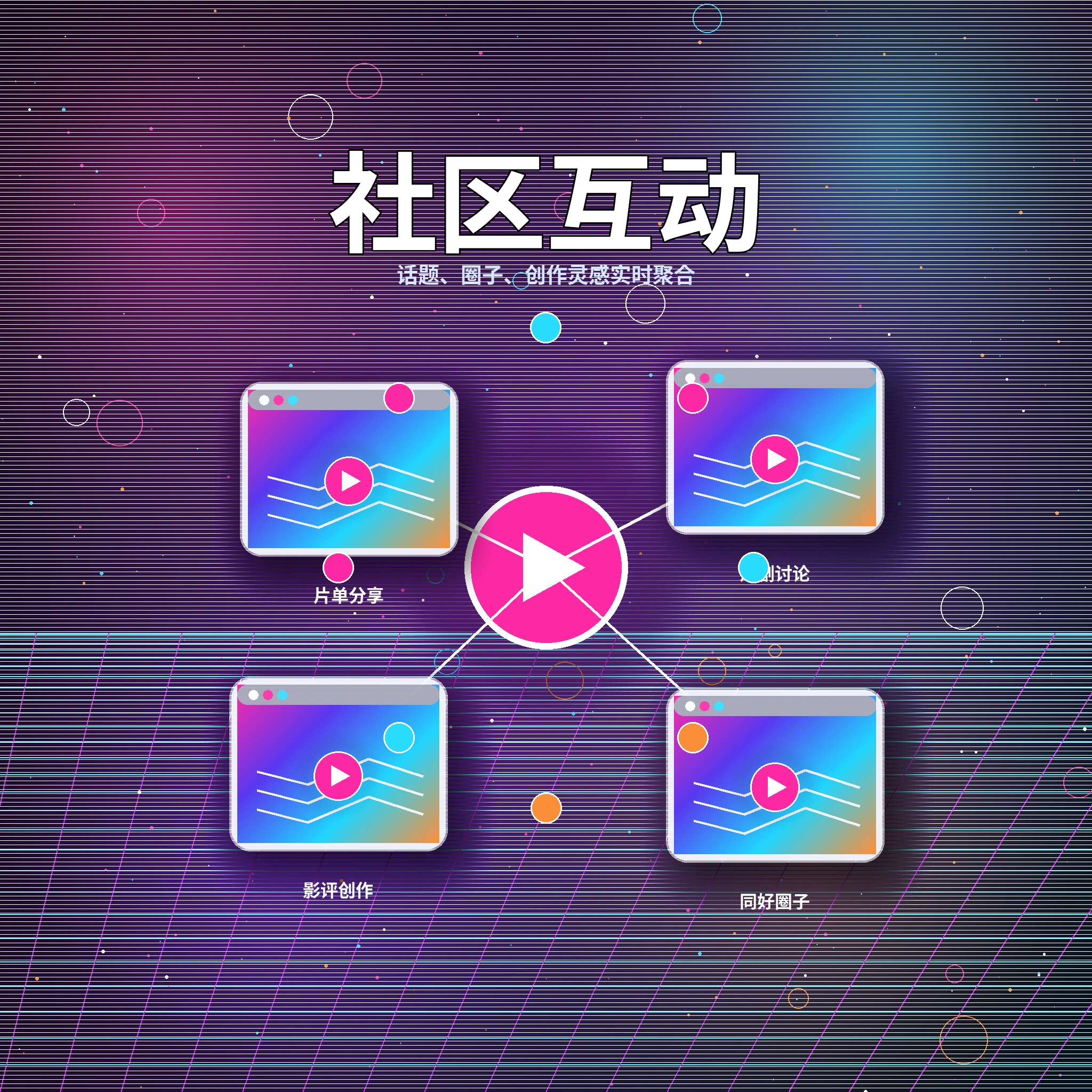 17c创作者社区与作品互动场景